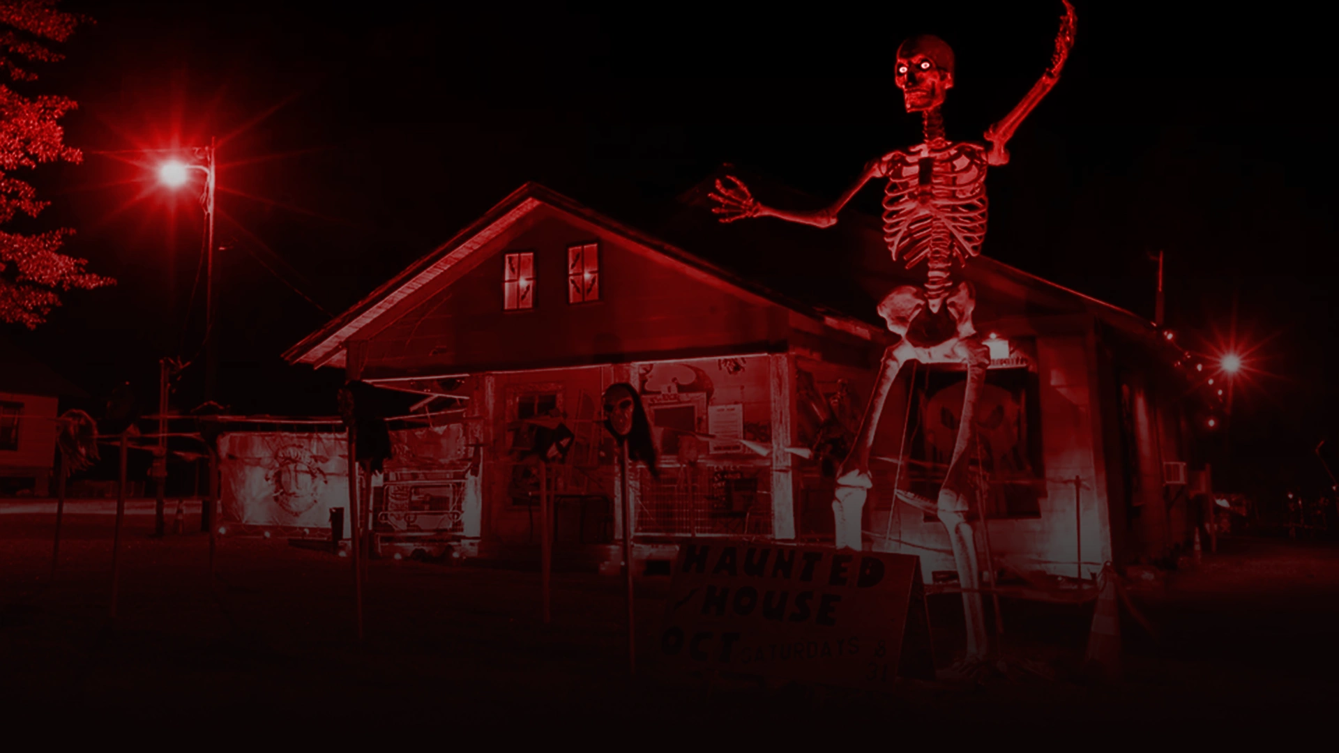 hemphill haunted house and graveyard